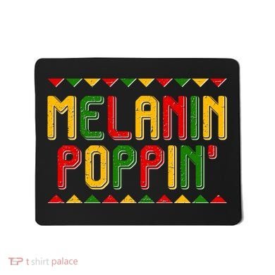 Melanin Poppin' Traditional Colors Mousepad