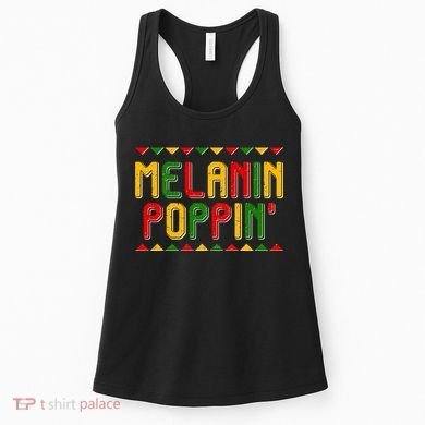 Melanin Poppin' Traditional Colors Women's Tank Top