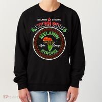 Melanin Strong African Roots Emblem Women's Sweatshirt thumb 0