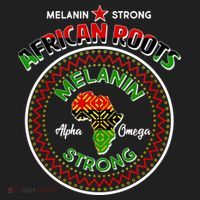 Melanin Strong African Roots Emblem Beanie thumb 2