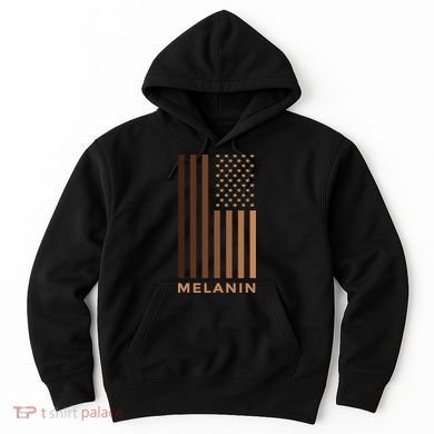 Melanin USA Flag Hoodie