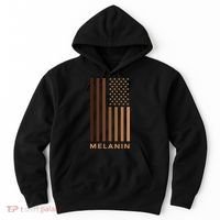 Melanin USA Flag Hoodie thumb 0