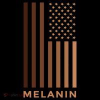 Melanin USA Flag Long Sleeve Shirt thumb 2
