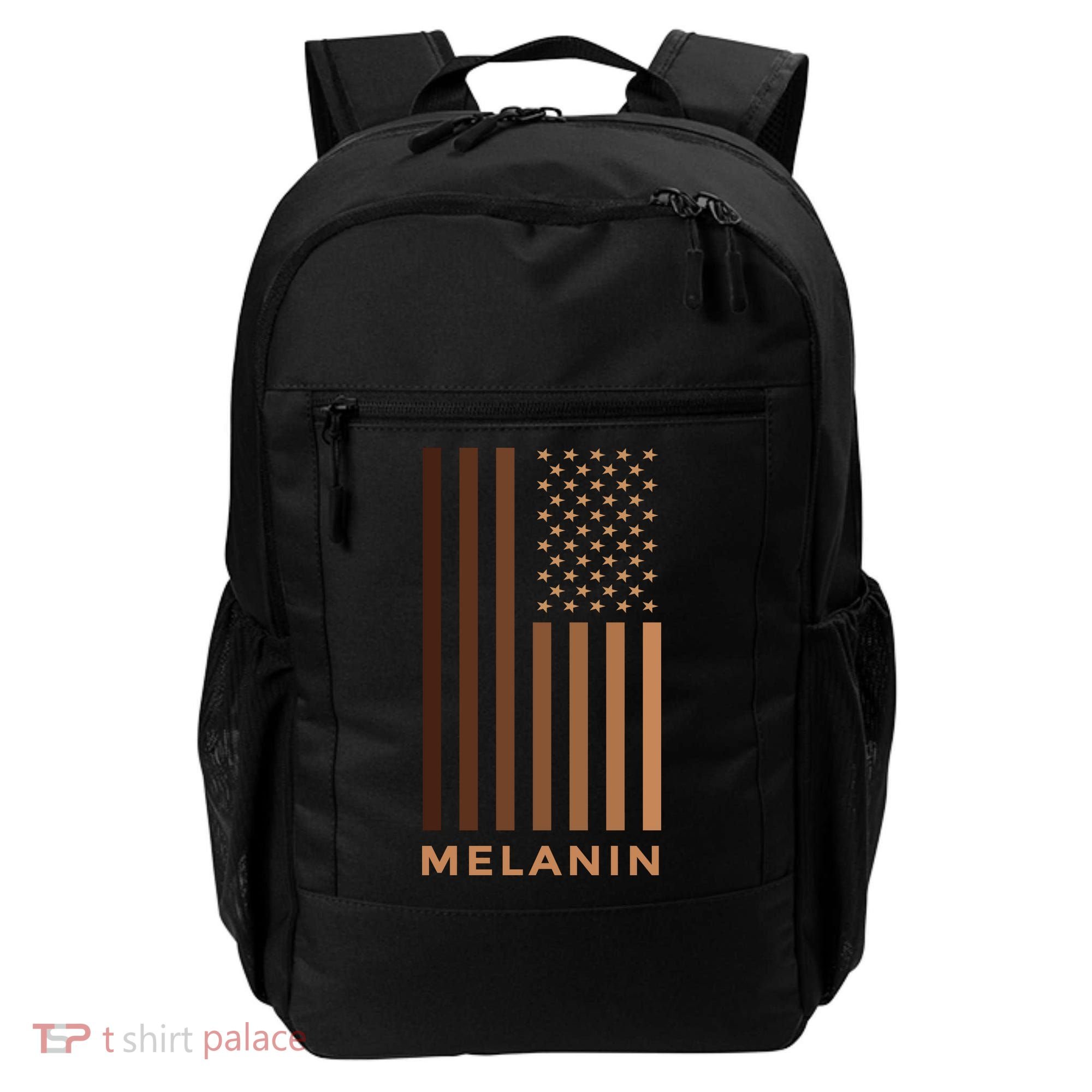 Melanin USA Flag Backpack