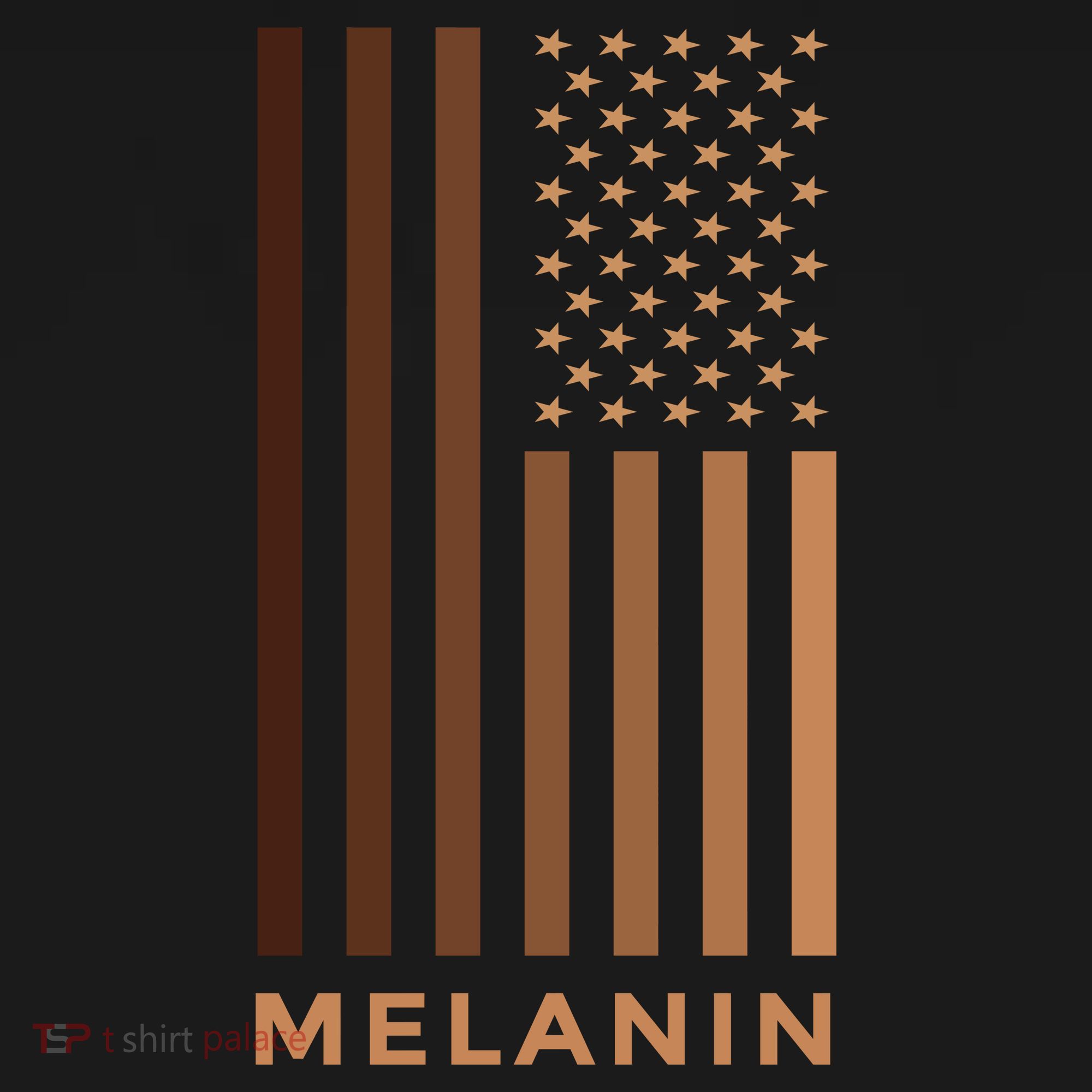 Melanin USA Flag Pajama Set