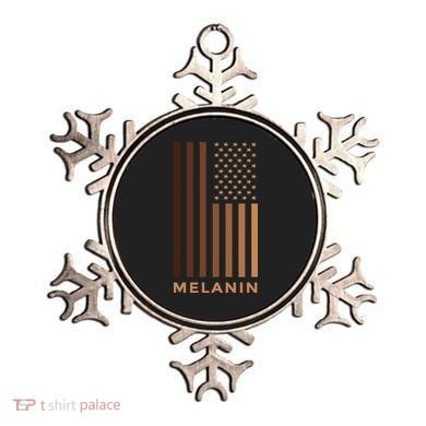 Melanin USA Flag Ornament
