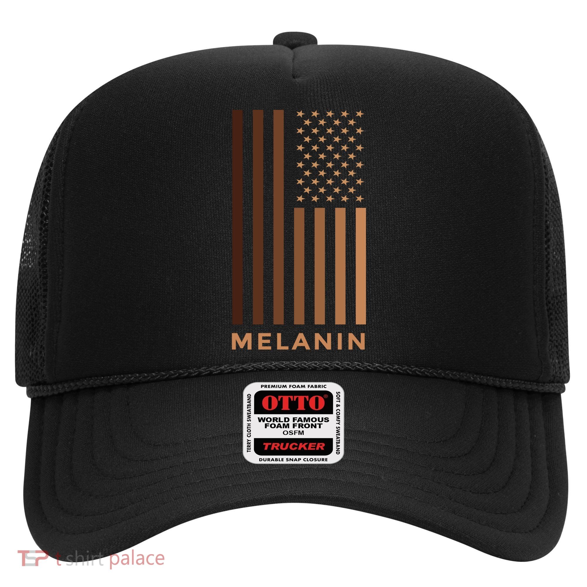 Melanin USA Flag Hat