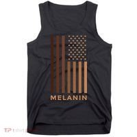 Melanin USA Flag Tank Top thumb 0
