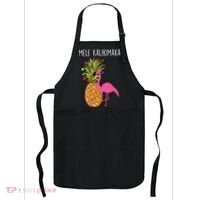 Mele Kalikimaka Flamingo Christmas Apron thumb 0