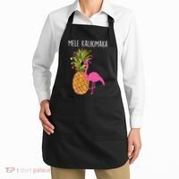 Mele Kalikimaka Flamingo Christmas Apron thumb 2
