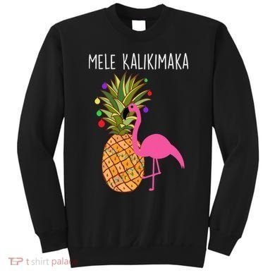 Mele Kalikimaka Flamingo Christmas Sweatshirt