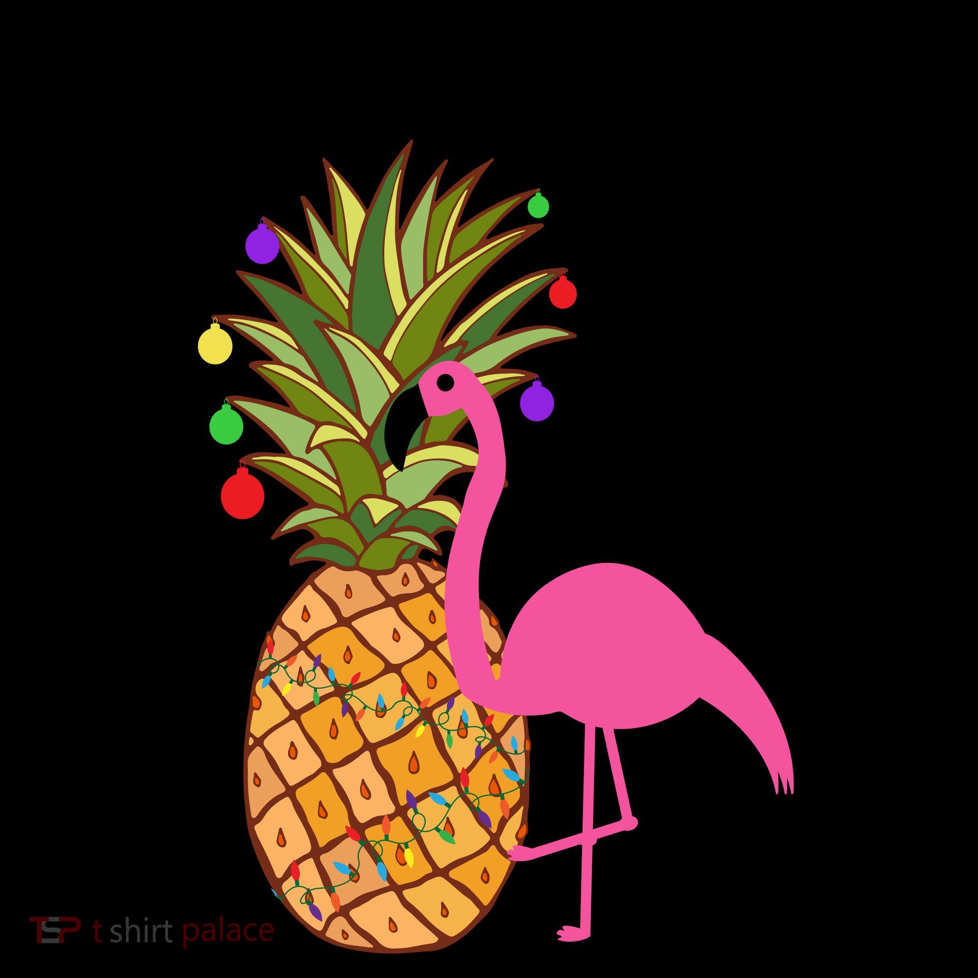 Mele Kalikimaka Flamingo Christmas Coffee Mug