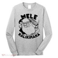 Mele Kalikimaka Santa Claus Long Sleeve Shirt thumb 0