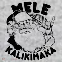 Mele Kalikimaka Santa Claus Long Sleeve Shirt thumb 2