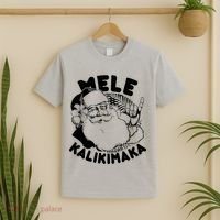 Mele Kalikimaka Santa Claus T-Shirt thumb 2