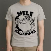 Mele Kalikimaka Santa Claus T-Shirt thumb 3