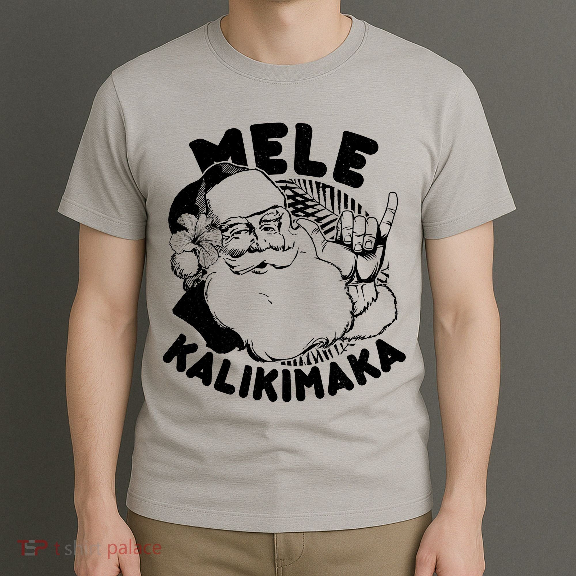 Mele Kalikimaka Santa Claus T-Shirt