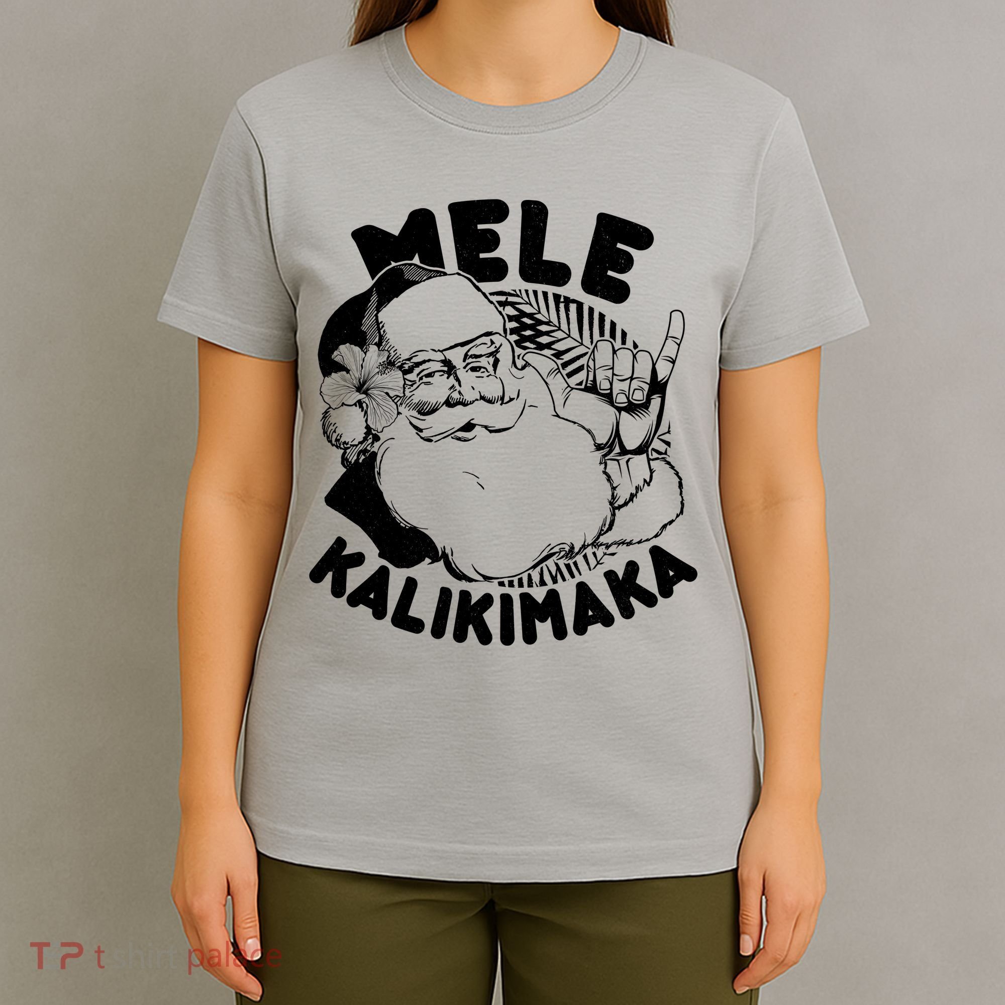 Mele Kalikimaka Santa Claus T-Shirt