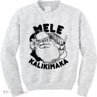 Mele Kalikimaka Santa Claus Kids Sweatshirt thumb 0