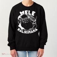 Mele Kalikimaka Santa Claus Women's Sweatshirt thumb 0