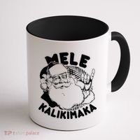 Mele Kalikimaka Santa Claus Coffee Mug thumb 1