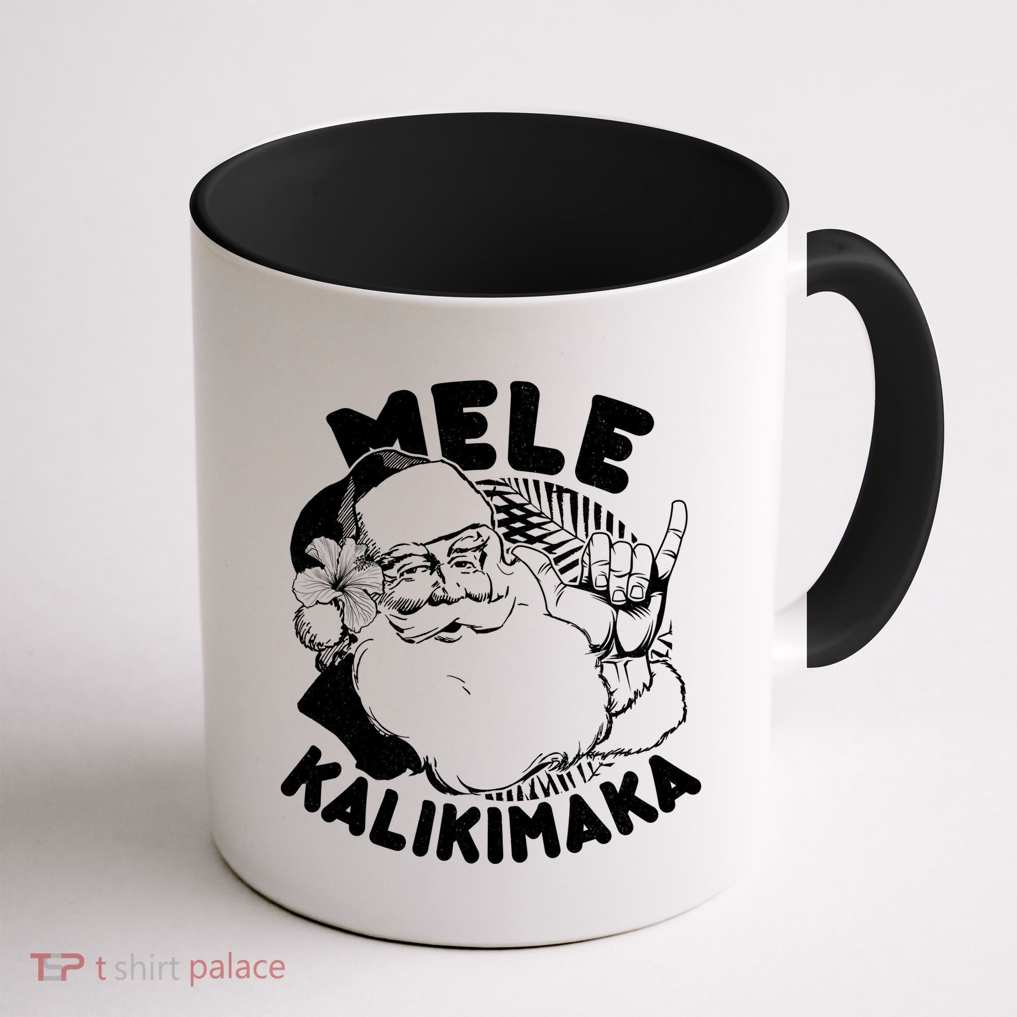 Mele Kalikimaka Santa Claus Coffee Mug