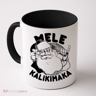 Mele Kalikimaka Santa Claus Coffee Mug