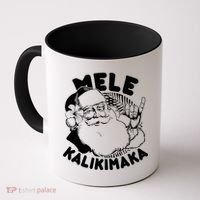 Mele Kalikimaka Santa Claus Coffee Mug thumb 0