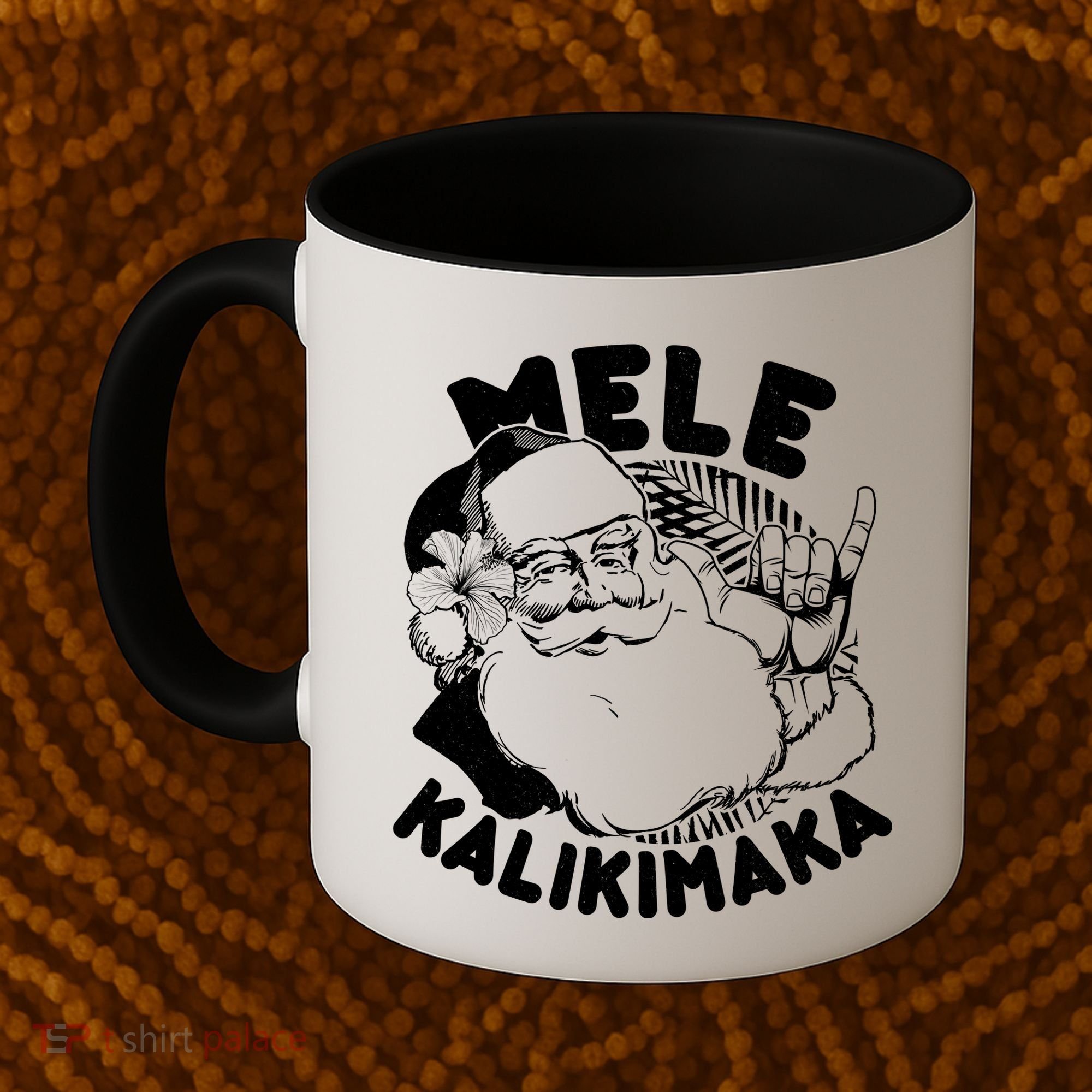Mele Kalikimaka Santa Claus Coffee Mug