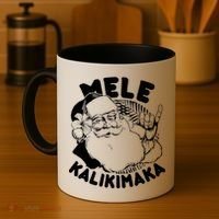 Mele Kalikimaka Santa Claus Coffee Mug thumb 4