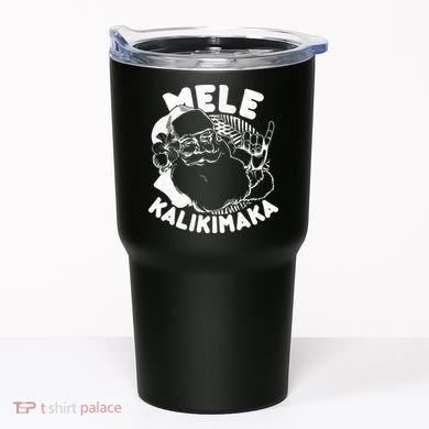 Mele Kalikimaka Santa Claus Tumbler