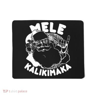 Mele Kalikimaka Santa Claus Mousepad