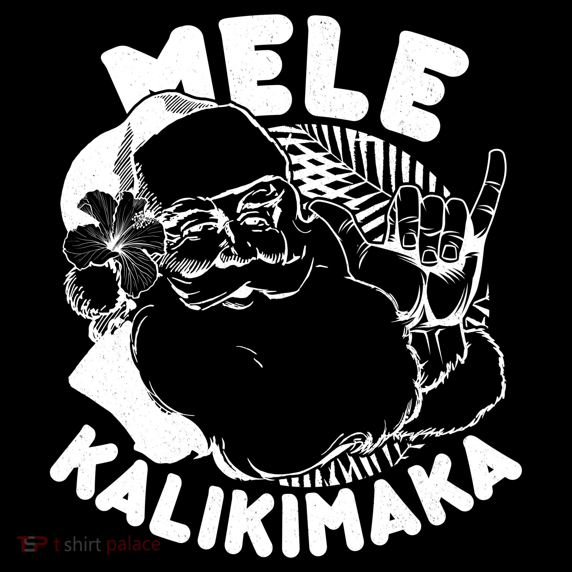 Mele Kalikimaka Santa Claus Ornament