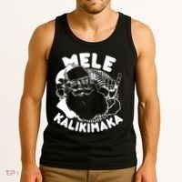 Mele Kalikimaka Santa Claus Tank Top thumb 3