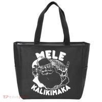 Mele Kalikimaka Santa Claus Tote Bag thumb 0