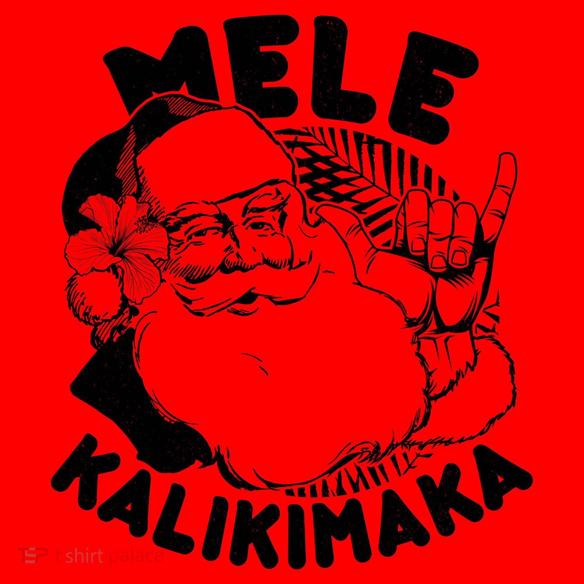 Mele Kalikimaka Santa Claus Santa Hat