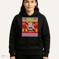 Mele Kalikimaka Santa Ugly Christmas Hoodie thumb 5