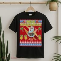 Mele Kalikimaka Santa Ugly Christmas T-Shirt thumb 2
