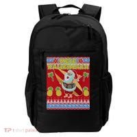 Mele Kalikimaka Santa Ugly Christmas Backpack thumb 0
