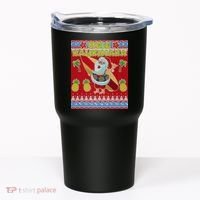 Mele Kalikimaka Santa Ugly Christmas Tumbler thumb 0