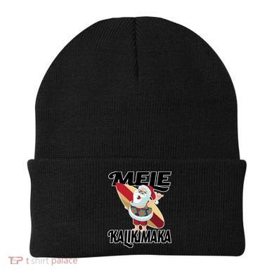 Mele Kalikimaka Surfing Santa Christmas Beanie