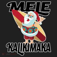Mele Kalikimaka Surfing Santa Christmas Beanie thumb 2