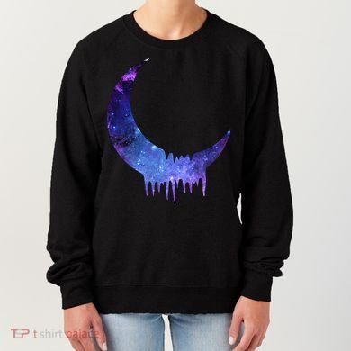Melting Moon  Women's Sweatshirt