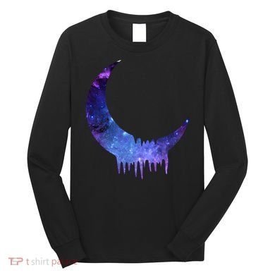 Melting Moon  Long Sleeve Shirt