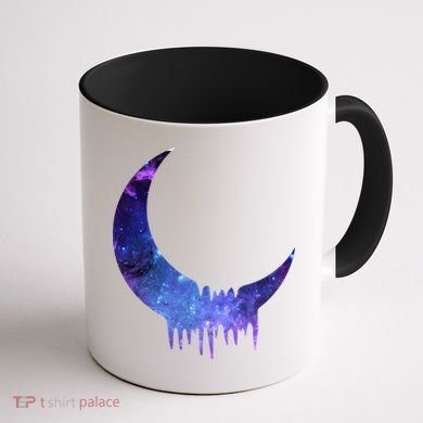 Melting Moon  Coffee Mug back