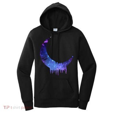Melting Moon  Women's Hoodie