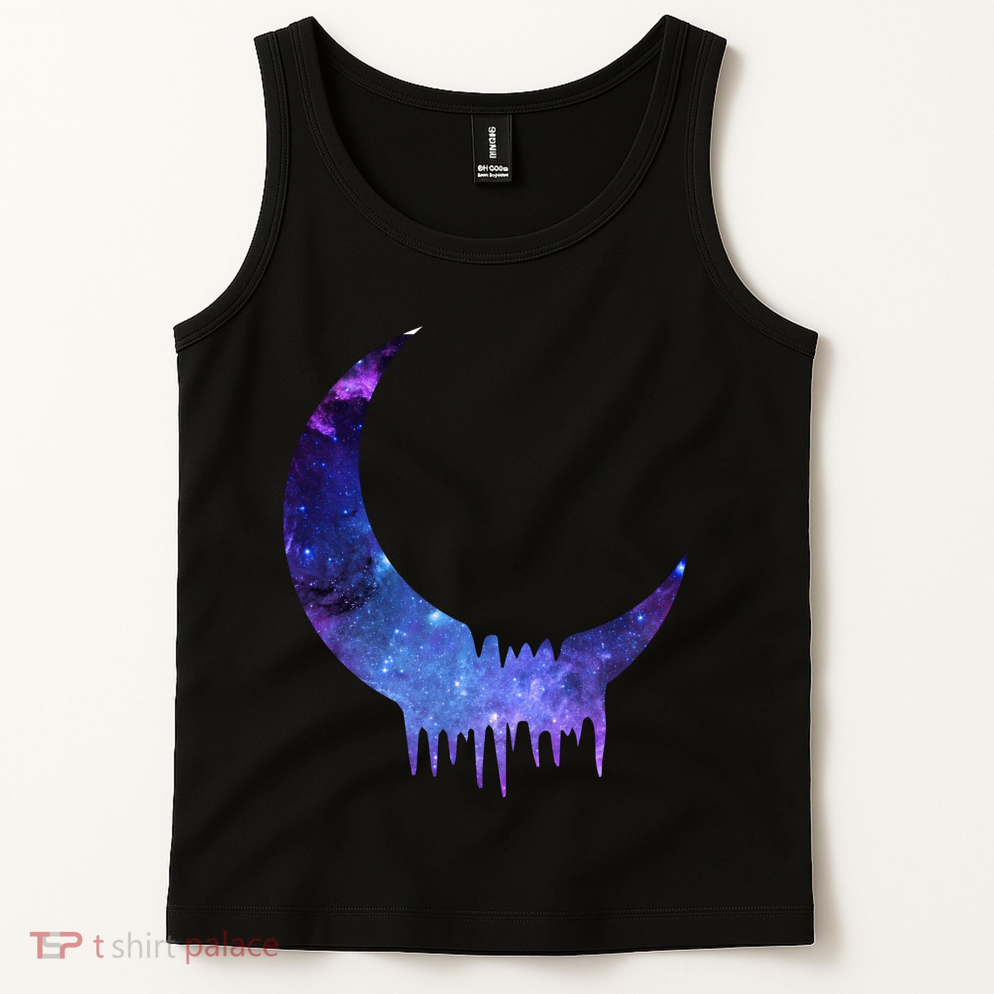Melting Moon  Tank Top