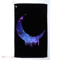 Melting Moon  Golf Towel thumb 0