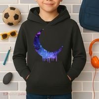 Melting Moon  Kids Hoodie thumb 2
