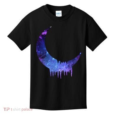 Melting Moon  Kids T-Shirt